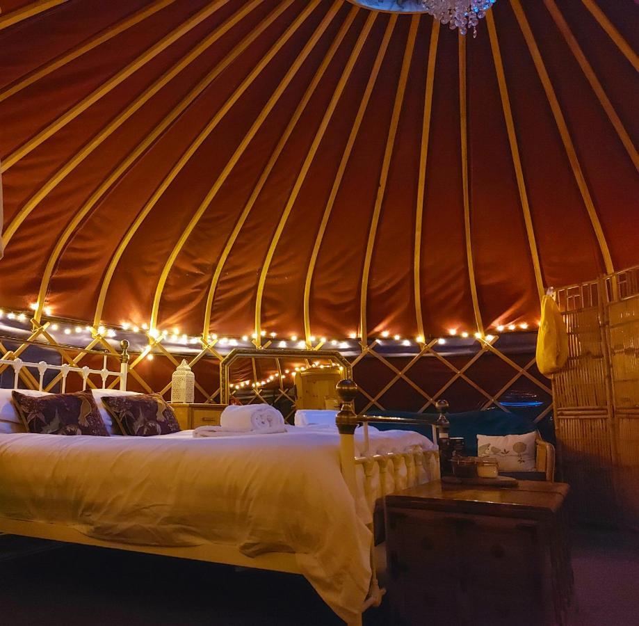 Orchard View Yurt & Hot Tub Somerset Weston-super-Mare Dış mekan fotoğraf