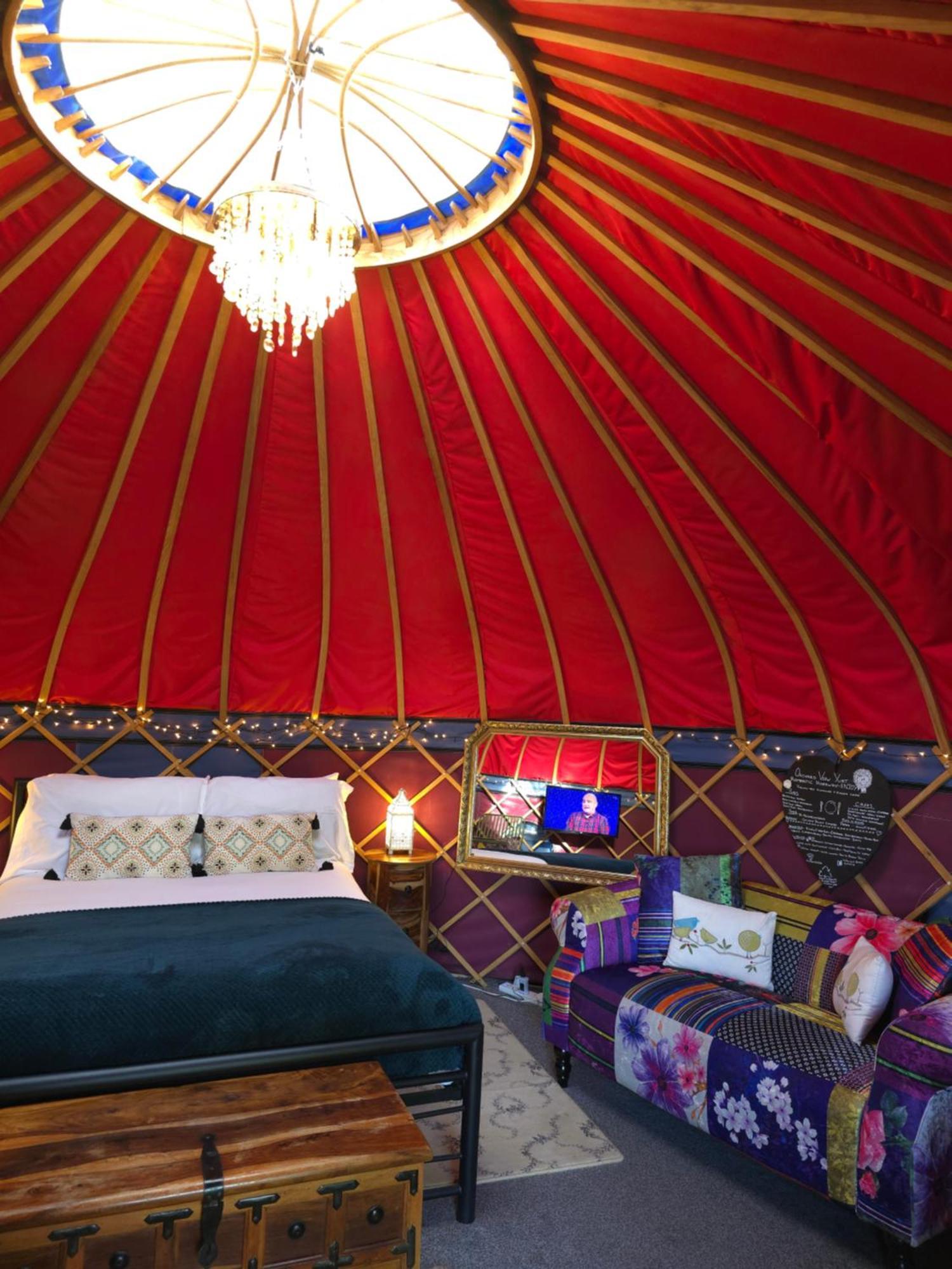 Orchard View Yurt & Hot Tub Somerset Weston-super-Mare Dış mekan fotoğraf